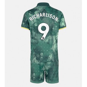 Tottenham Hotspur Richarlison #9 Dětské Alternativní dres komplet 2024-25 Krátký Rukáv (+ trenýrky)